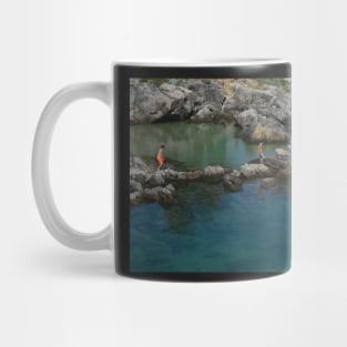 Boys on the Rocks Mug